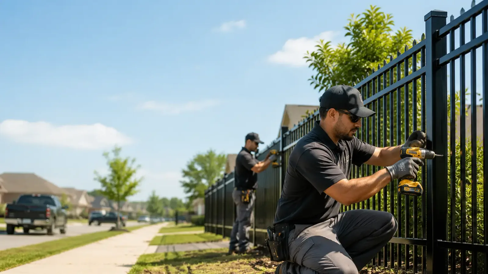 Metal Fence Installation in Liberty Center, IN